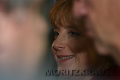 Merkel Werksbesichtigung unbeobachtet